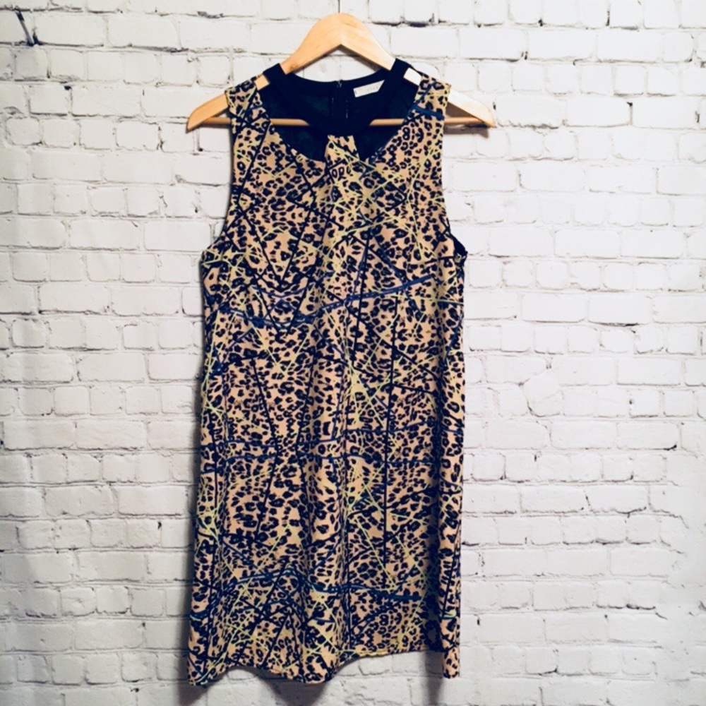 Lush cutout collar sheath dress